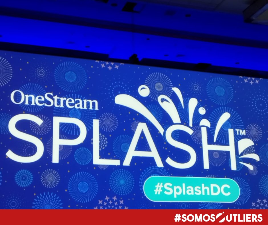 SomosOutliers's tweet photo. This is how was the 1st day on #SplashDC. The adventure continues today. We are so exited to see old and new friends and partners. Stay tune to this @OneStream_Soft event.
#Finance #CPM #CFO #FinancialPlanning #Finanzas #OneStream #Splash https://t.co/9pXYcSpyhu
