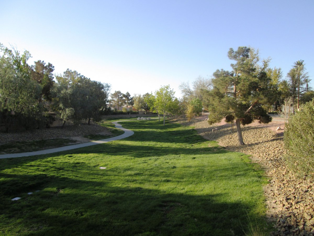 ElissaShakal's tweet photo. We did a 7.5-mile #walk yesterday through #SummerlinLV.  More important than the exercise is being #outinnature.  Enjoying the beauty of the #desert, everything in #bloom.  Our #dog Maggie loves all the grass and trees.  Lovely #trails, lots of #golfcourses.  #LasVegas #Spring https://t.co/ho5ja85zmb