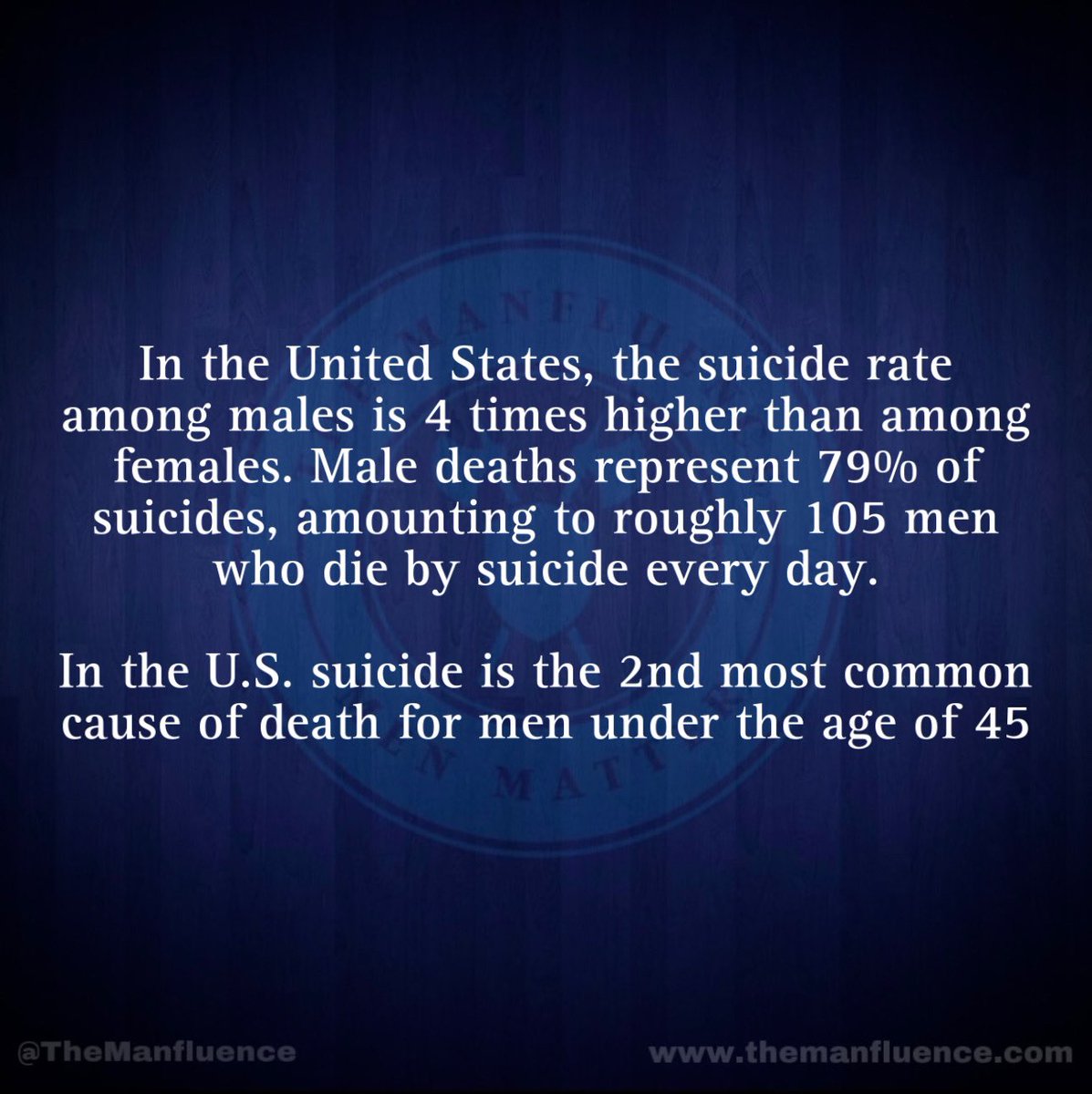 TheManfluence's tweet photo. Men’s Mental Health needs an increased focus…  The world and those around you NEED you! 

#TheManfluence #MenMatter #MensMentalHealth #MensMentalHealthAwareness #MensMentalHealthMatters #MentalHealth #MensWellBeing #HelpTheCause #MenHelpingMen #tuesdayvibe https://t.co/uwZm8ECq1A