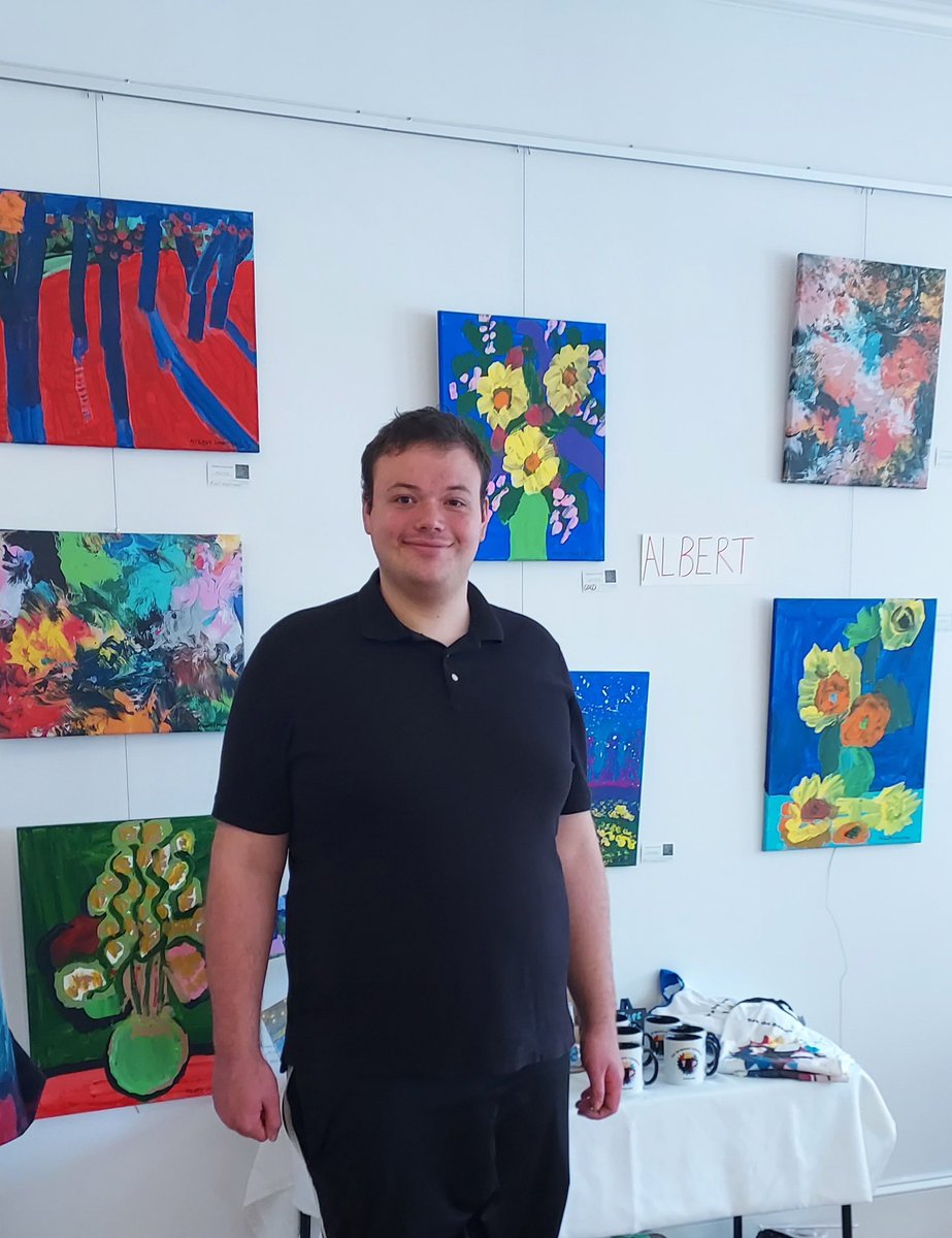 Come out on Wednesday April 26th to Untouched Medi Spa fundraiser from 5pm-8pm and support our friend and artist Albert!
Albert will be there showcasing his wonderful art and his art will be available for purchase!
Smeraldo Gallery - Artist with Autism 
#artist 
#clt