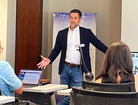 BaxterWalker's tweet photo. Honored to be invited to speak to a large group of residential realtors regarding the state of the commercial real estate market. @AvisonYoung https://t.co/ZCPxUWhcZT