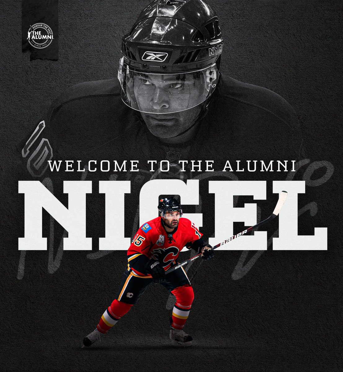 NHLAlumni's tweet photo. Nigel Dawes has officially announced his retirement from the @NHL after 212 regular-season games-played.

Nigel was drafted in the 5th round of the 2003 NHL Entry Draft to the @NYRangers. He would go on to score 84 points for several teams over 7 seasons, and spent 5 years in @TheAHL during his NHL tenure.

Dawes’ hockey career didn’t stop after that as he spent 10 seasons in the KHL (scoring 505 points), and 2 seasons in the DEL (scoring 66 points).

Congratulations, Nigel on your fantastic career and welcome to the #NHLAlumni Association! 👏