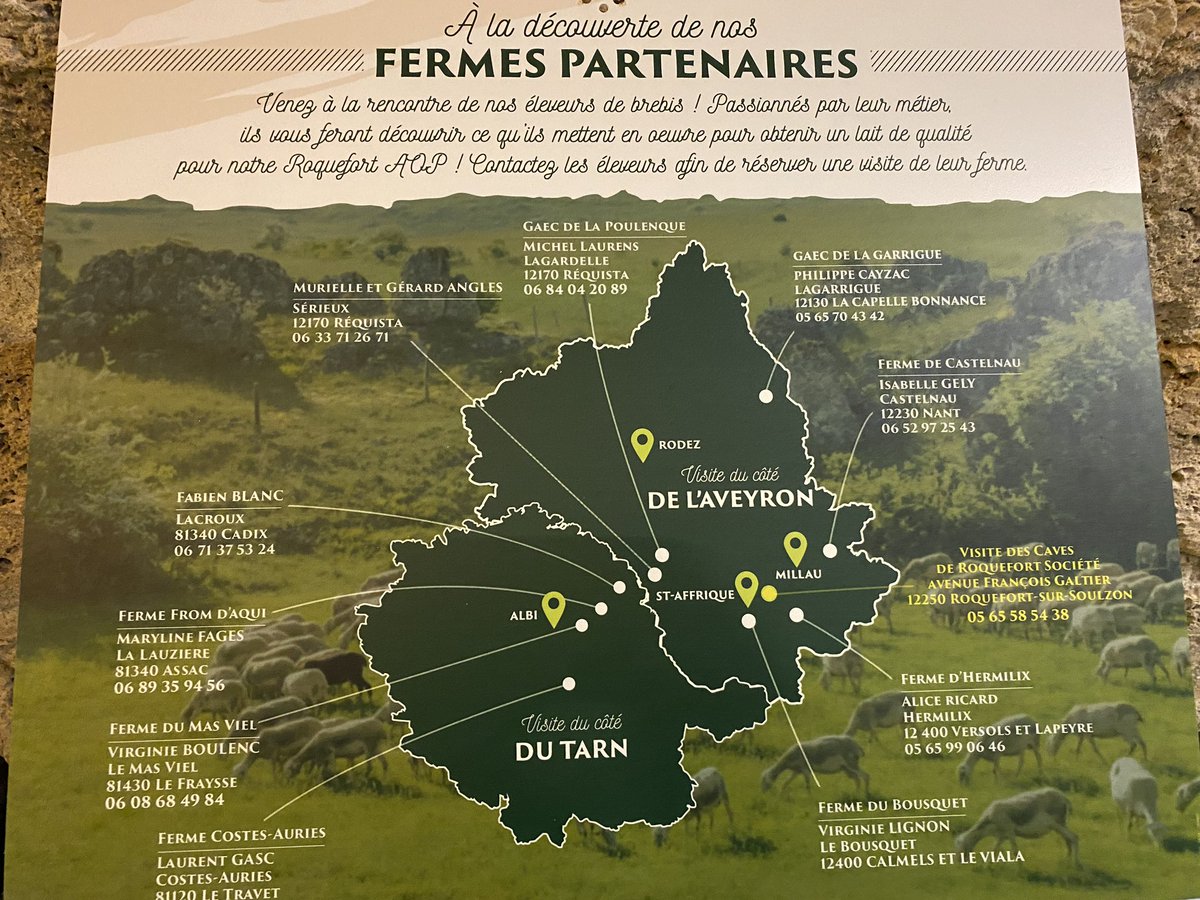 Mimilesfleurs's tweet photo. Belle visite aujourd’hui de Société à Roquefort. Et j’ai vu le nom de @LoranG76 https://t.co/TAUp0Axpcn