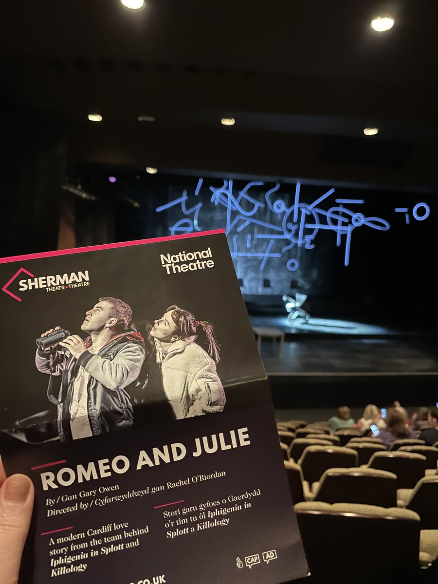 So Looking forward to #RomeoandJulie @ShermanTheatre