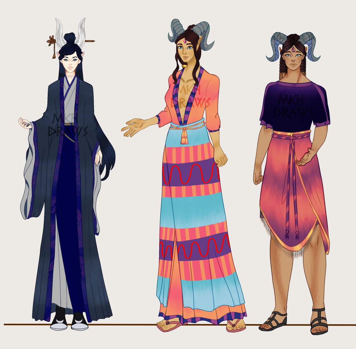 MKH_Draws's tweet photo. Lunar Kids https://t.co/duJc8nAd3k