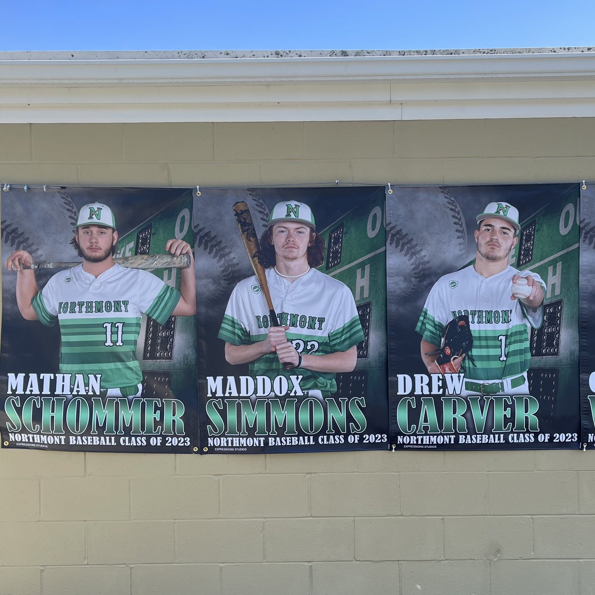 NHSBoltBaseball's tweet photo. Our senior banners are up at the field!

We’ve got a big senior class leading the way for Bolts baseball this year and we couldn’t be more grateful for them and their effort and dedication to growing the program on and off the field.

Congrats to the Class of 2023! https://t.co/LfQLMxq04e