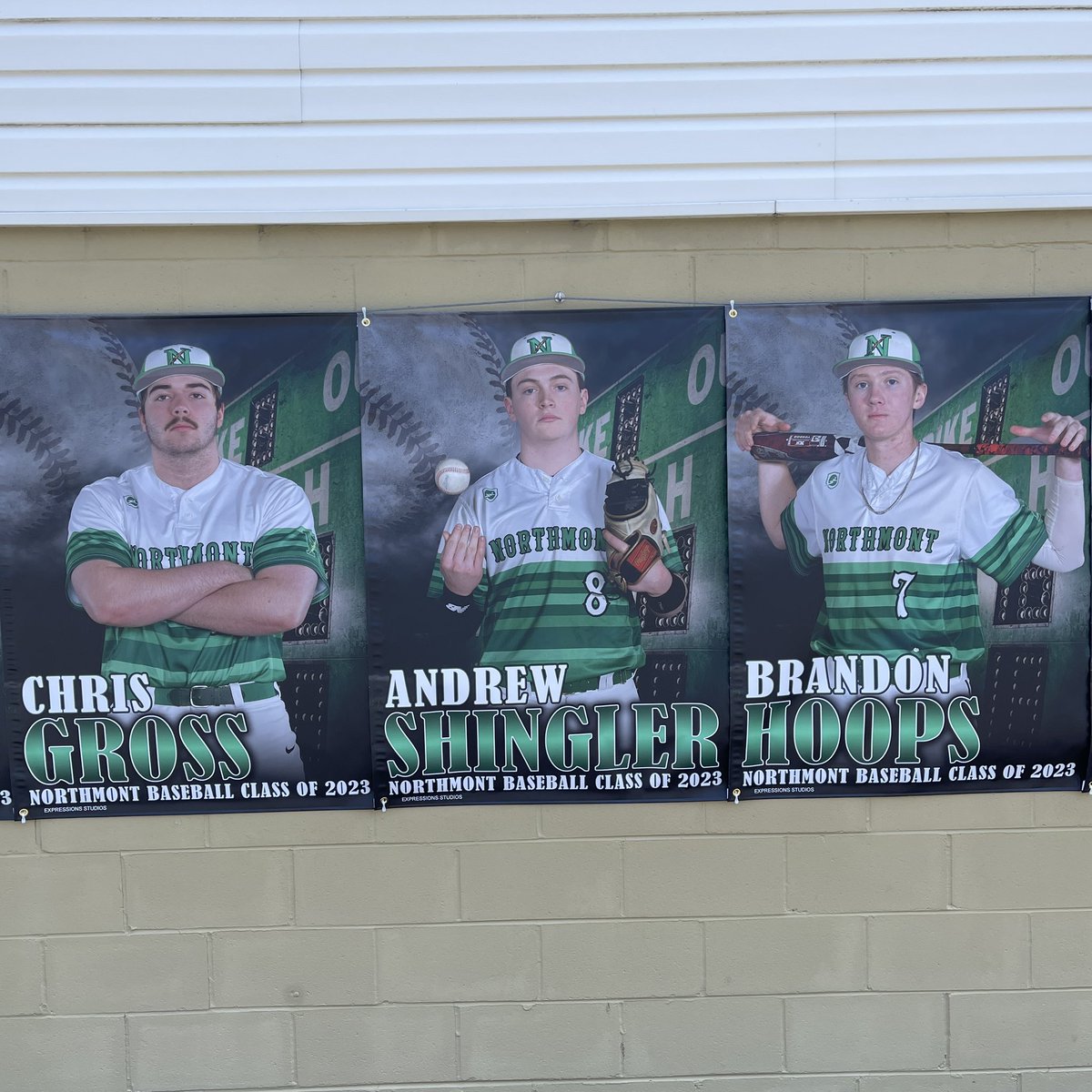 NHSBoltBaseball's tweet photo. Our senior banners are up at the field!

We’ve got a big senior class leading the way for Bolts baseball this year and we couldn’t be more grateful for them and their effort and dedication to growing the program on and off the field.

Congrats to the Class of 2023! https://t.co/LfQLMxq04e