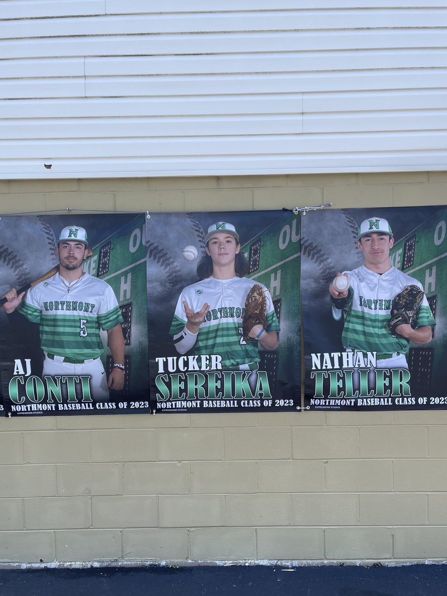 NHSBoltBaseball's tweet photo. Our senior banners are up at the field!

We’ve got a big senior class leading the way for Bolts baseball this year and we couldn’t be more grateful for them and their effort and dedication to growing the program on and off the field.

Congrats to the Class of 2023! https://t.co/LfQLMxq04e