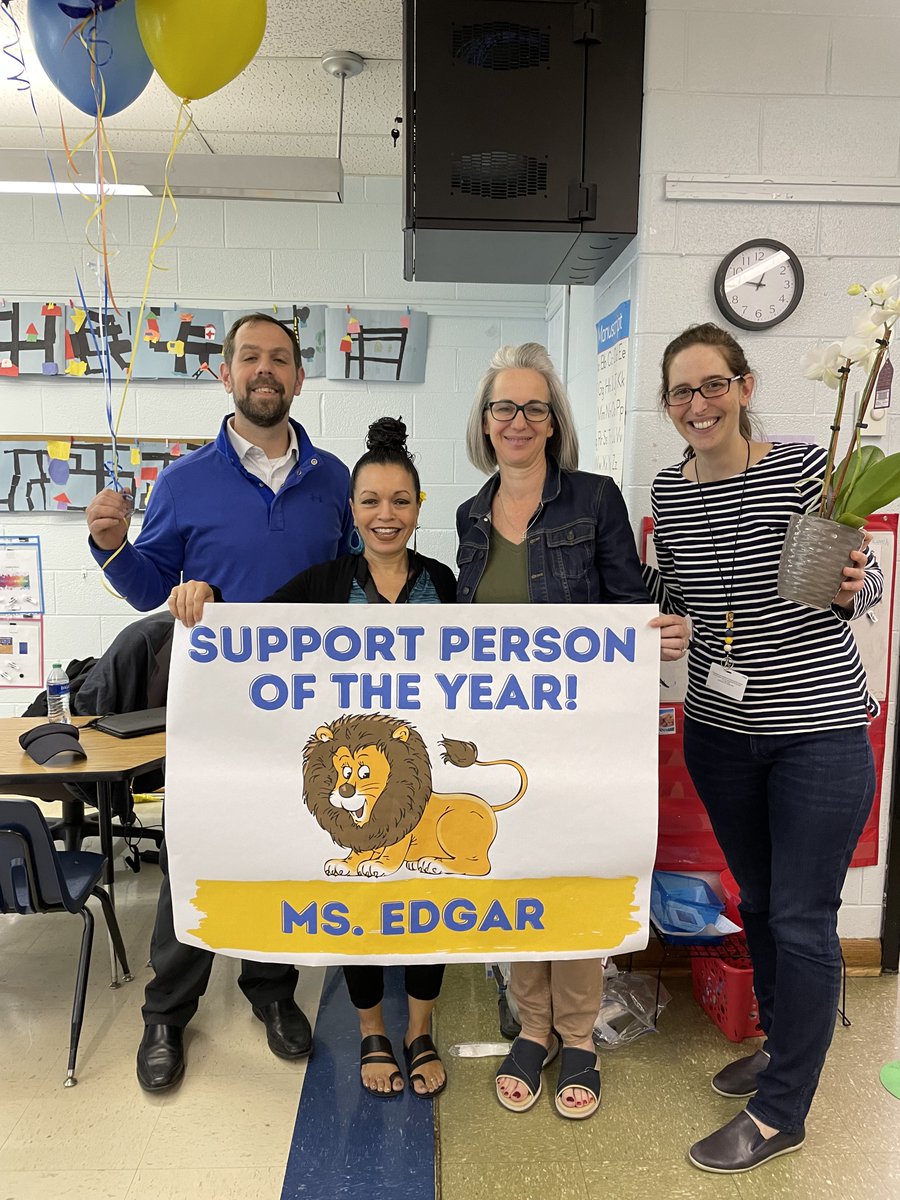 Congratulations to our Teacher of the Year, Ms. Anderson, and our Support Person of the Year, Ms. Trish Edgar! We are so proud of them both and we are so grateful they are part of our team!