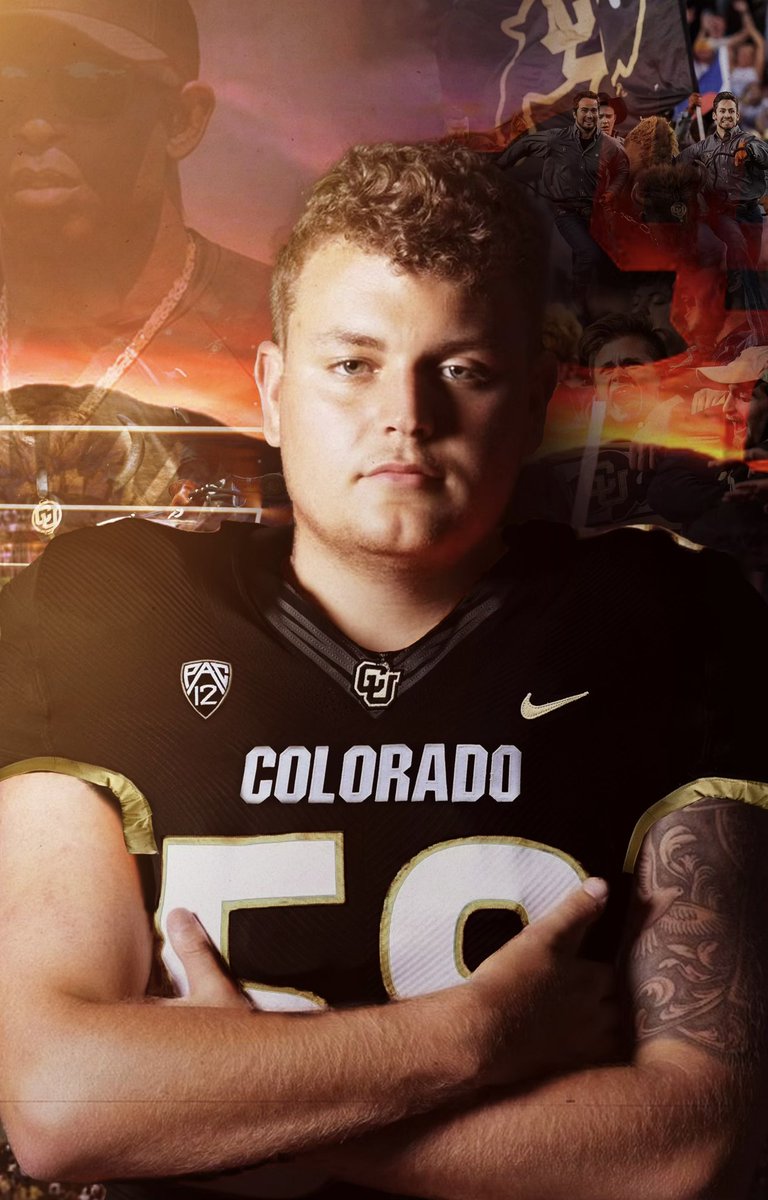 gabelanders96's tweet photo. COMMITTED:  Blessed to be a Colorado Buffalo. God is Great. Enough Said! @CUBuffsFootball
#GoBuffs https://t.co/PAcbJlAy7r