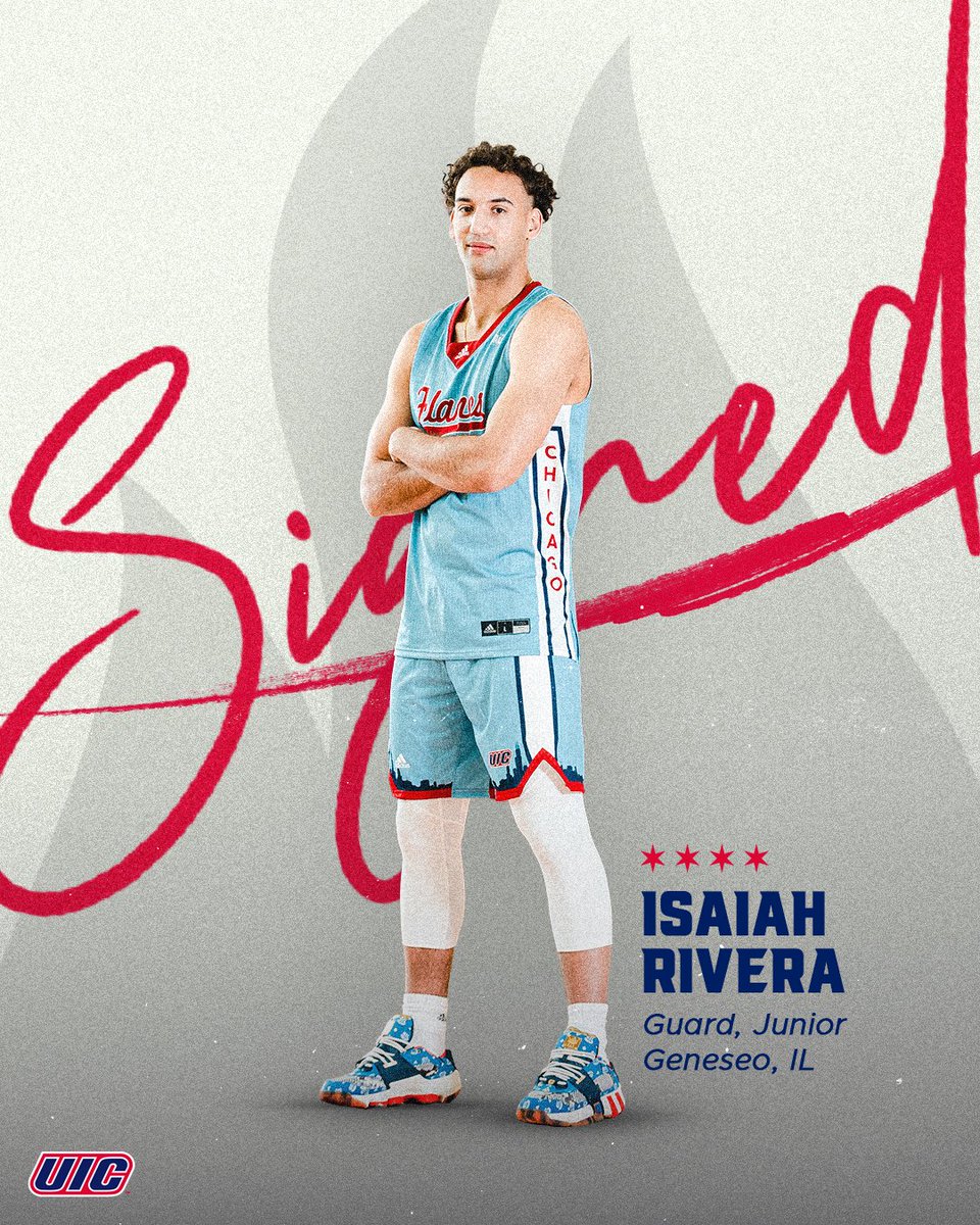 UIC Lands Colorado State Transfer Isaiah Rivera!

📄 uicflam.es/la4

#FireUpFlames