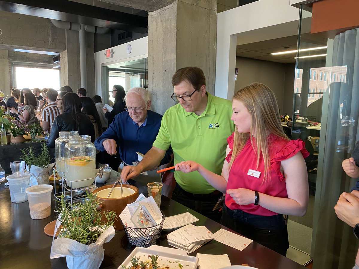 sfsarchitecture's tweet photo. We had a blast at #TopShelf2023 during KC Design Week! Thank you to everyone who stopped by to sample our culinary and cocktail creativity! The grand winner? CUCUMBER! ...with Rosemary just a decimal point behind. Well done, teams! #kcdesignweek https://t.co/ynJWW08KtW