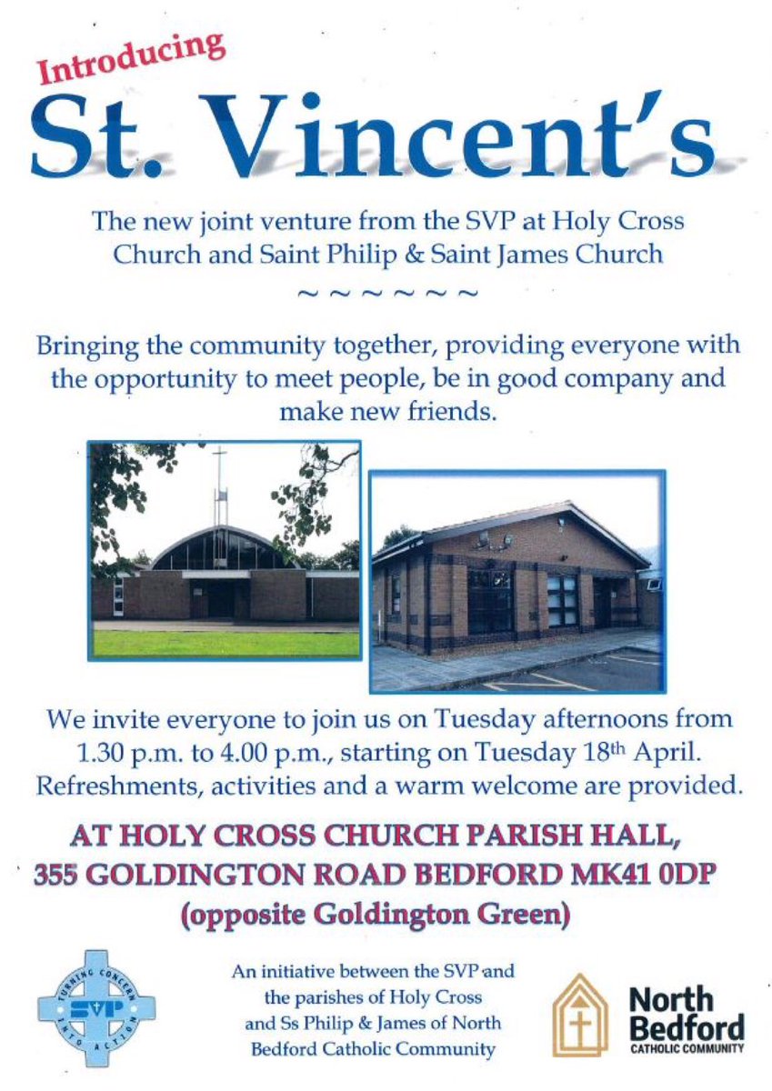 Please see the image below for a community event