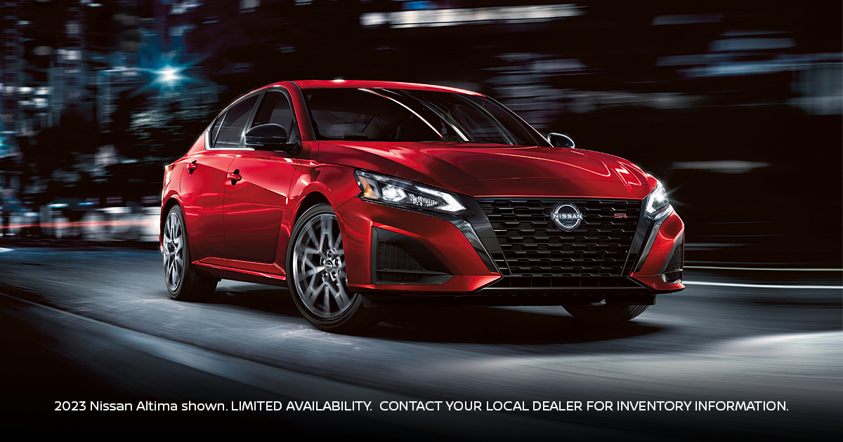 Experience a bolder, smarter, and more confident ride with the stunning red #NissanAltima.