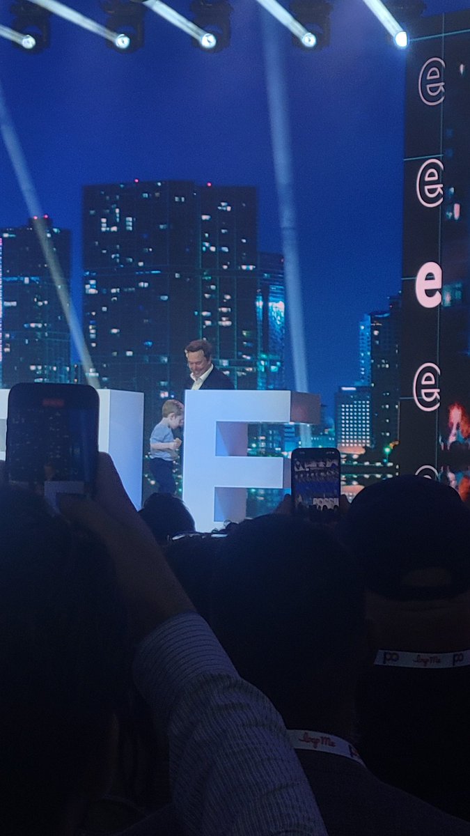 Bring your kid to work day....the <a href="/elonmusk/">Elon Musk</a> edition. #POSSIBLE2023