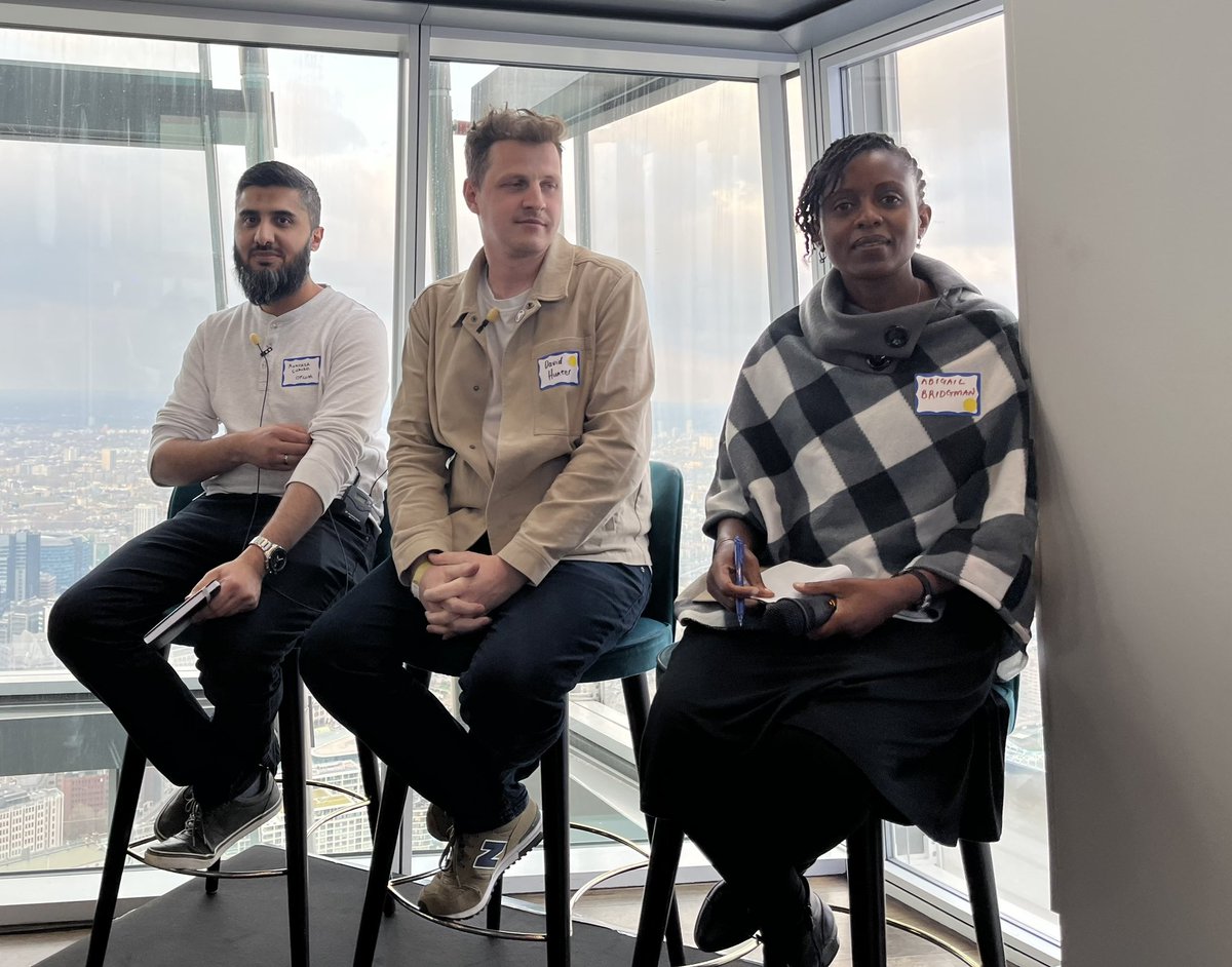 SimonaSkm's tweet photo. Excited for the wonderful Abigail Bridgeman to take the stage at the first ever @AllTechIsHuman London event talking about how @OversightBoard is increasing transparency at Meta and improving content moderation on Fbook and Insta across the world https://t.co/5DkY6mQNz7