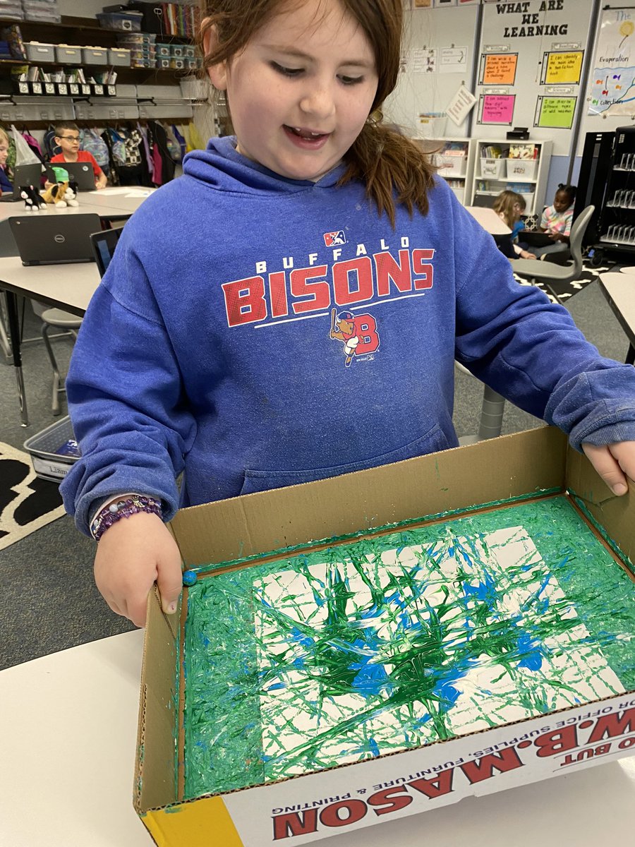 TaboneClassroom's tweet photo. Marble Painting! #barkercsd https://t.co/5B9nsL5xbQ
