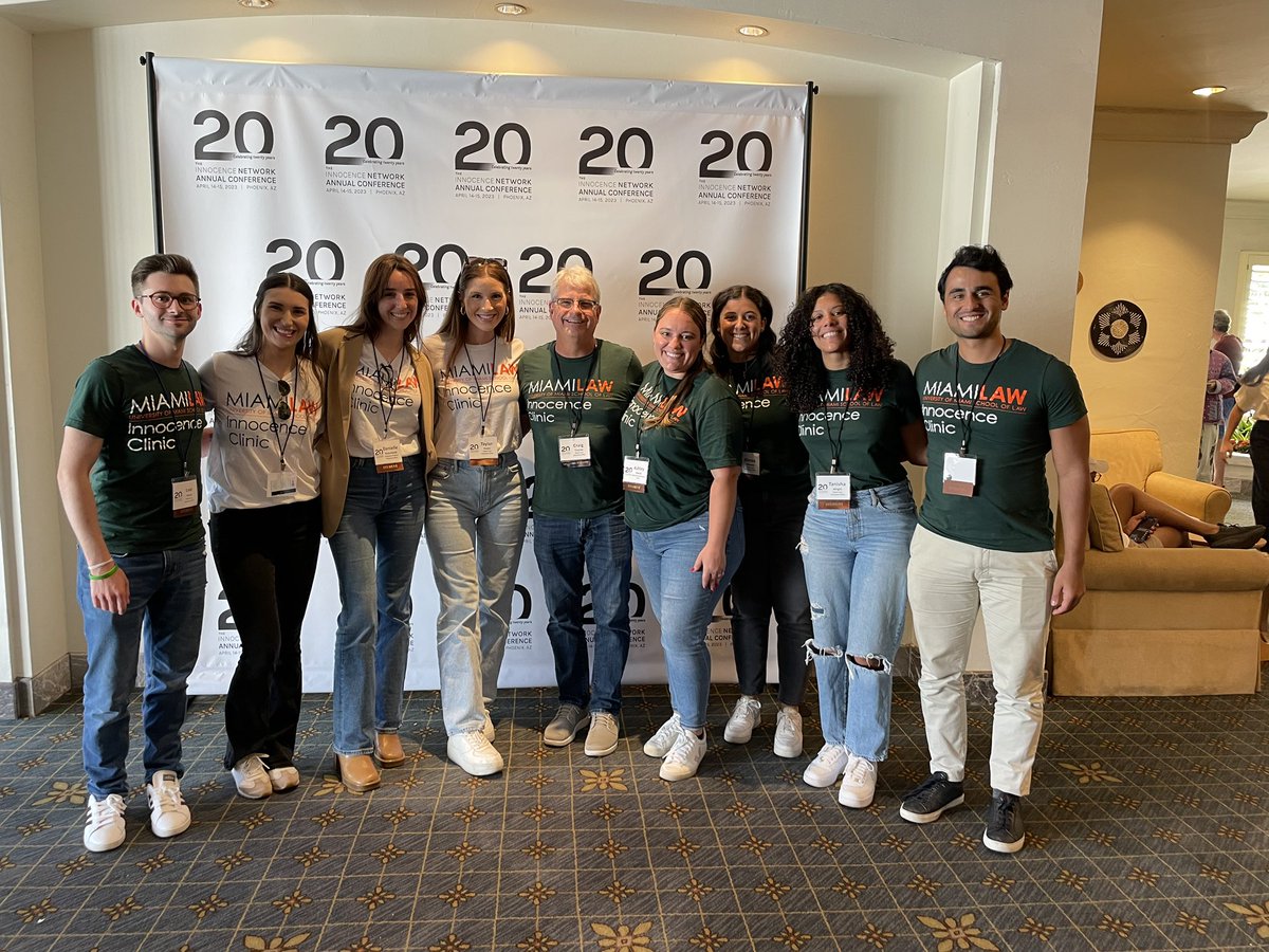 CraigTrocino's tweet photo. great to attend #innocenceconference. With @Miami_Innocence Inspiring to be with so many in the tireless fight for freedom and those exonerated. Honoring the exonorees at the conference who spent 5560 years in prison for crimes the did NOT commit. https://t.co/sdj6MQlOSu