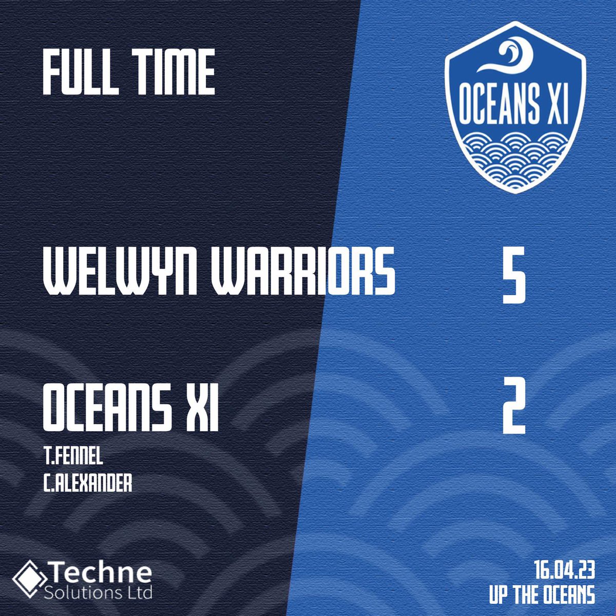 The O’s put up a good fight in last Sunday’s game, having to finish the last 35 minutes with 9 players due to injury. Credit to the lads for not giving up despite the set back. 
MOTM - Sam Lindores 
#uptheoceans #hertsadsundayleague