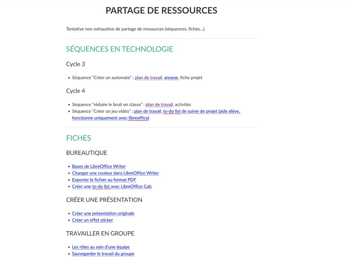 LarhanTech's tweet image. Petite évolution, partage de ressources (séquences, fiches, outils) non plus via Pealrtrees mais via une note sur MyToutatice Cloud. glarhantec-notes.mytoutatice.cloud/public/?sharec…