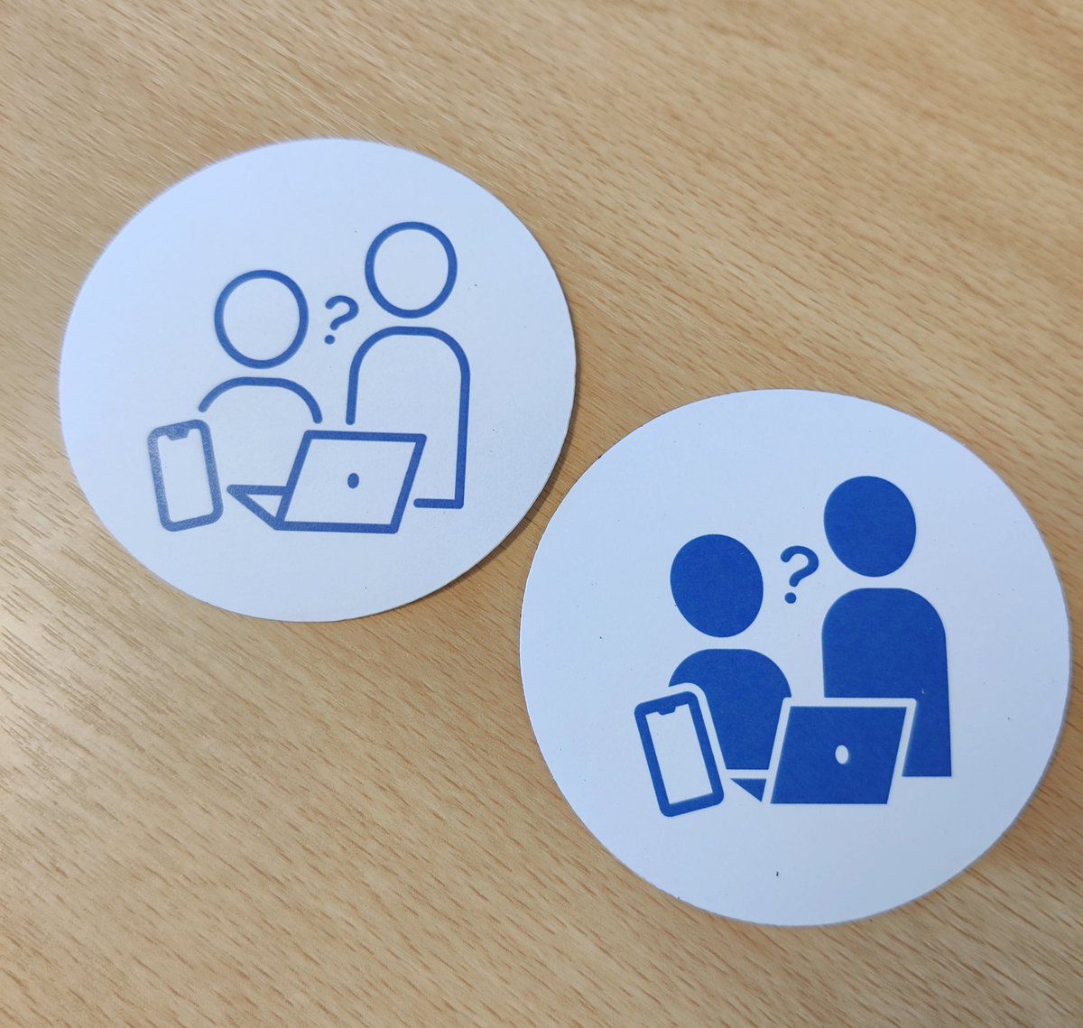 Joko olet bongannut #digitukisymboli'n? Tai hyödyntänyt sitä itse #digituki viestinnässä? Nyt symboli löytyy myös <a href="/DVVfi/">Digi- ja väestötietovirasto</a> digituen materiaalipankista!
dvv.fi/materiaalipank…