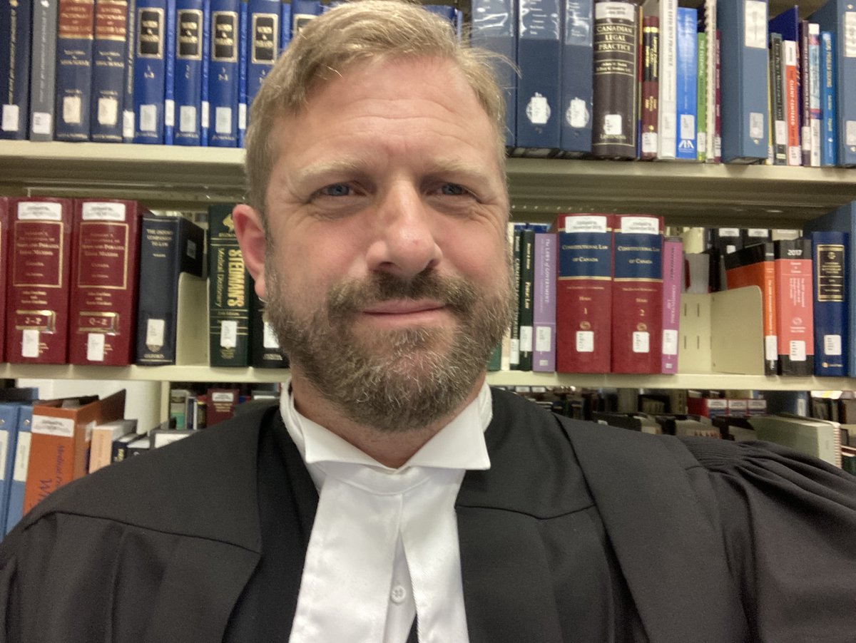 isitt_'s tweet photo. Appearing in the Supreme Court of Canada today, as co-counsel with Sean Hern in an appeal regarding public disclosure of Cabinet records of Ontario's Doug Ford government.
https://t.co/1pEMsSTWAb https://t.co/kroTe0PFYX
