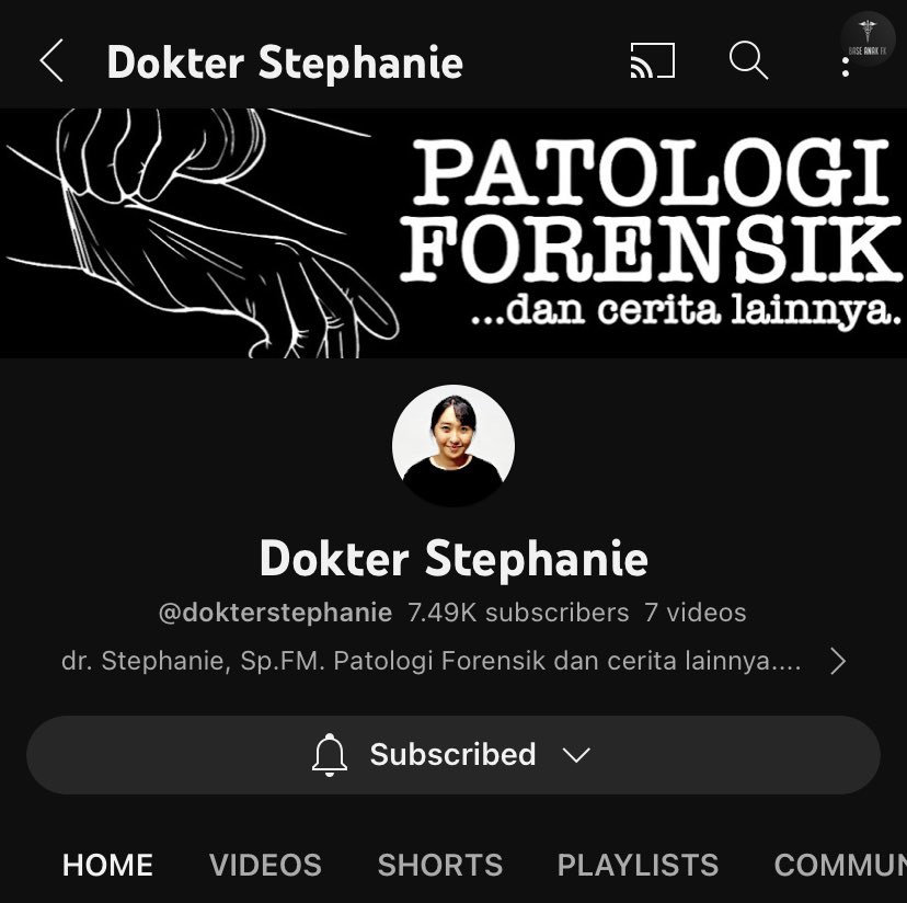 BaseAnakFK's tweet photo. dok ada akun yutub dokter yg suka cerita2 gt gak? baru nemu 1 nih seruuu bgtt https://t.co/4fwaU8UN01