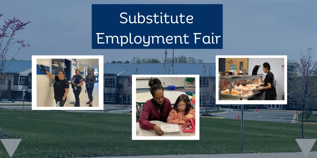Come to the Kelly Leadership Center (14715 Bristow Road) on Saturday, May 6, from 9-11 a.m., to learn more about working as a substitute! Register at bit.ly/3zS4nol #youbelonghere #substitute #driveabus #launchingthrivingfutures #custodian