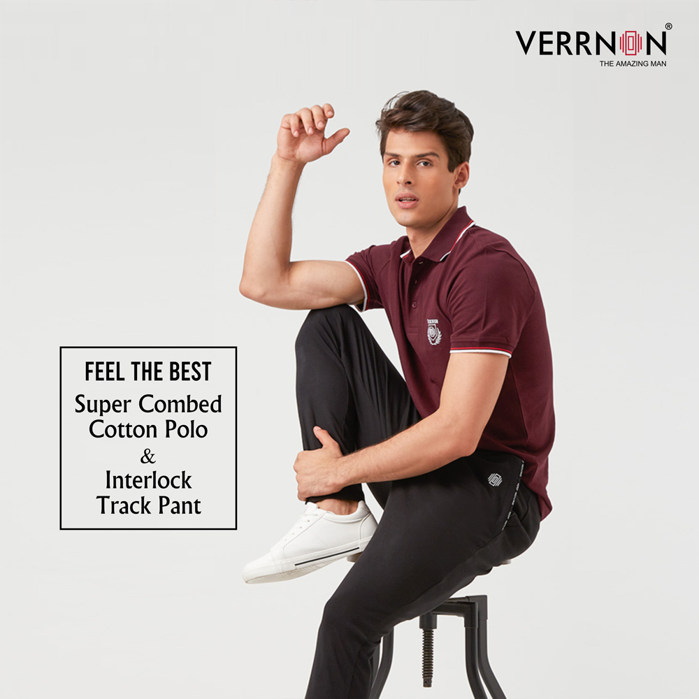 Verrnon_India's tweet photo. Ready to upgrade your wardrobe? Check out VERRNON's latest collection of polo T-shirts and track pants, designed to keep you stylish and comfortable no matter where you go. From the gym to the office, VERRNON has got your back.   

 Shop Now:  https://t.co/lY5tTG5GfM https://t.co/6yRMUfg1W5