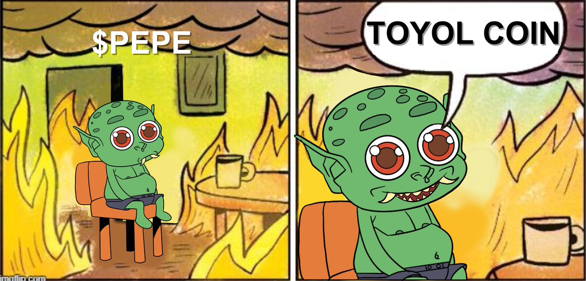 toyolcoin's tweet photo. 🔥 When $PEPE is mooning, but you're eagerly waiting for @ToyolCoin's upcoming launch. 

😎 Keep calm and join the $TYOL community! 💎

#MemeCoin https://t.co/halQVSwBep