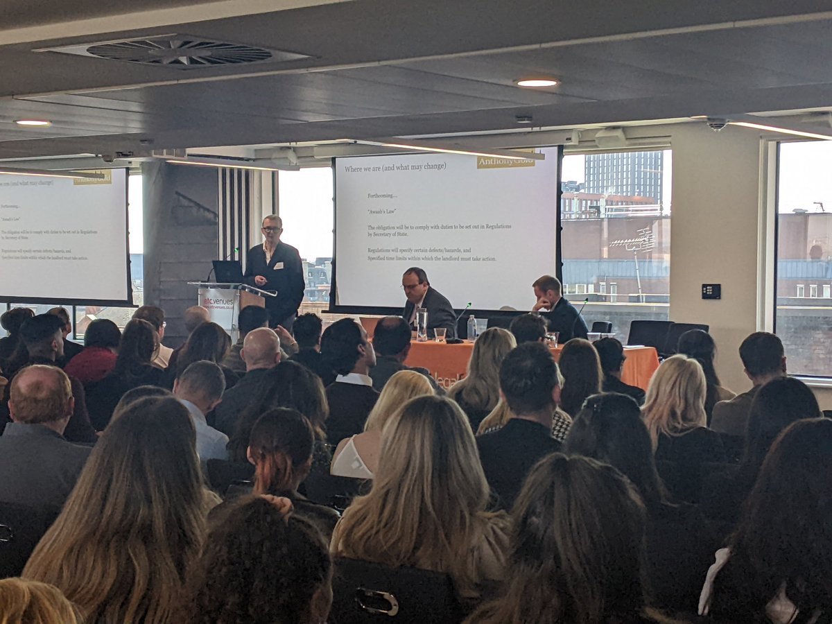 legalfutures's tweet photo. Today we heard from Giles Peaker of @AnthonyGoldLaw, as he outlined his views on the major issues facing housing lawyers now. #lfconf https://t.co/ICd5uX6mBb