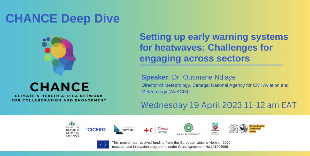 Connecting health and climate change tweet media