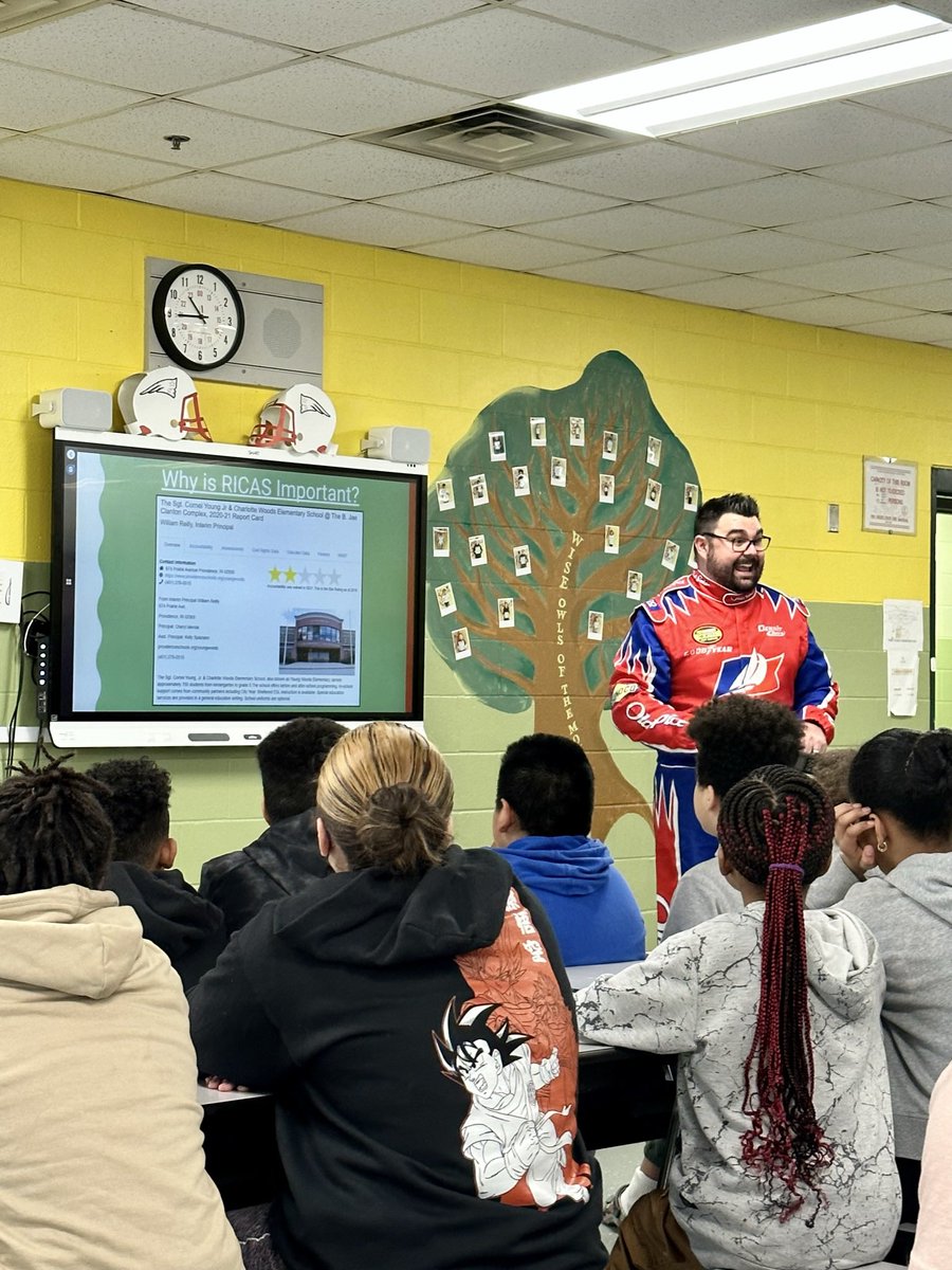 DrWJReilly's tweet photo. We are SO ready to ace this test! Go Owls! #RACERReady #HootHoot @pvdschools @RIDeptEd @ElementaryZone https://t.co/QE5yd90GQm