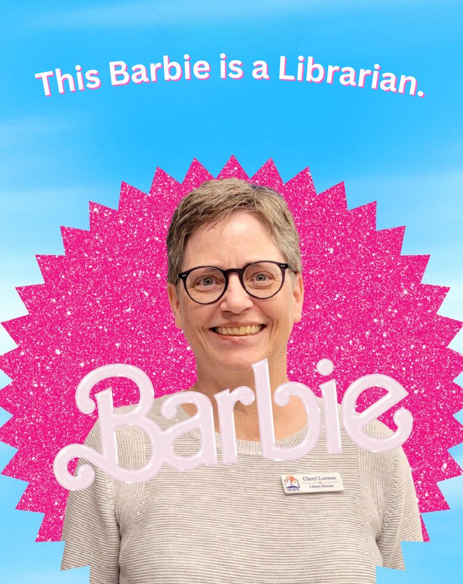 MoorePublic's tweet photo. Have you met our favorite Barbie? 💅📚 https://t.co/RtBKuHiyvL