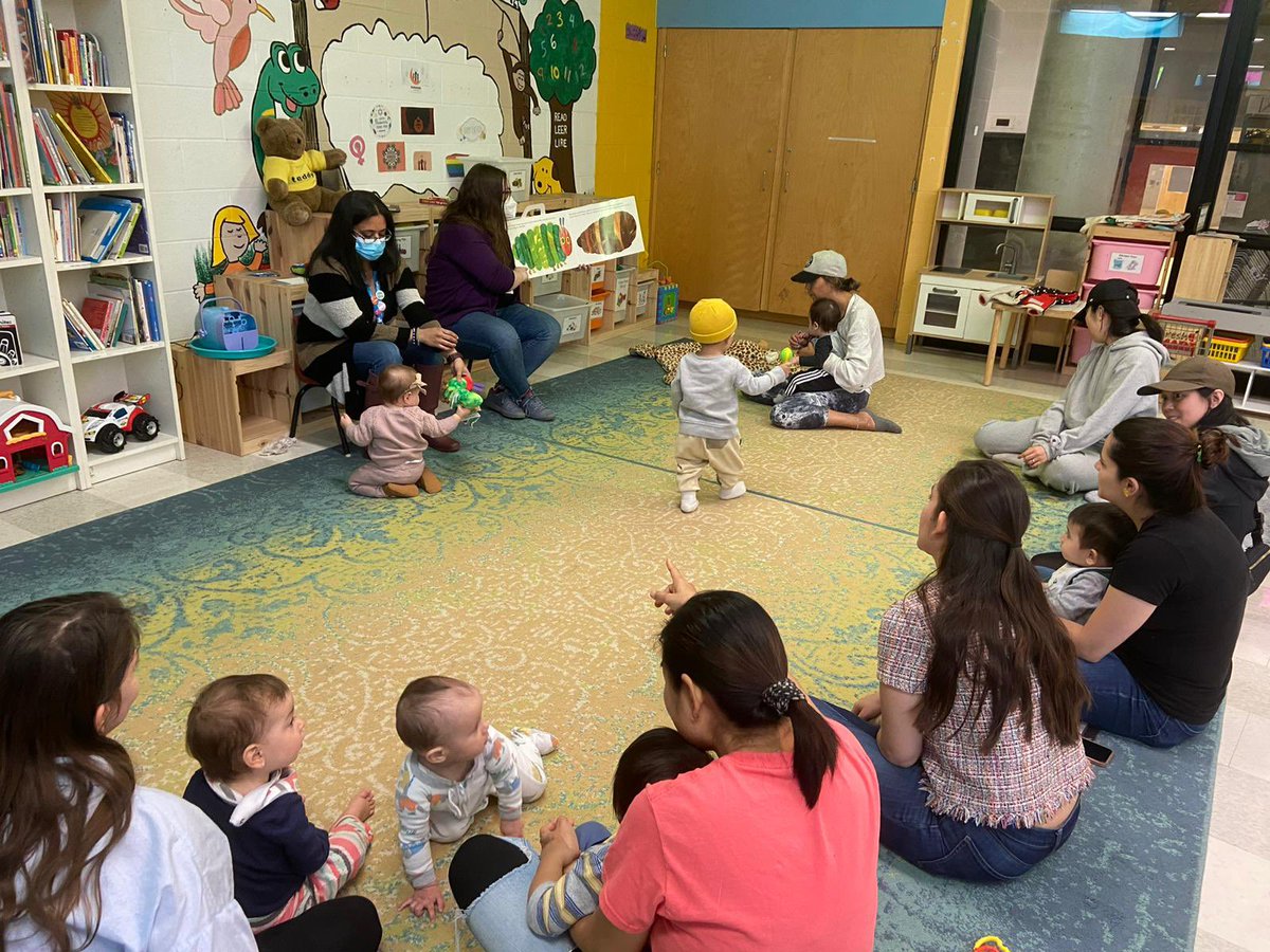 Waterfront Neighbourhood Centre (@waterfrontncto) on Twitter photo Yesterday our friends at the Fort York <a href="/torontolibrary/">Toronto Public Library</a> visited our Early On Babies Drop In for some storytelling and circle time! π πΆ
We are looking forward to many more visits in the future!
#WaterfrontncTO #EarlyON #FortYorkLibrary #torontopubliclibrary #TPL #storytime Yesterday our friends at the Fort York <a href="/torontolibrary/">Toronto Public Library</a> visited our Early On Babies Drop In for some storytelling and circle time! π πΆ
We are looking forward to many more visits in the future!
#WaterfrontncTO #EarlyON #FortYorkLibrary #torontopubliclibrary #TPL #storytime