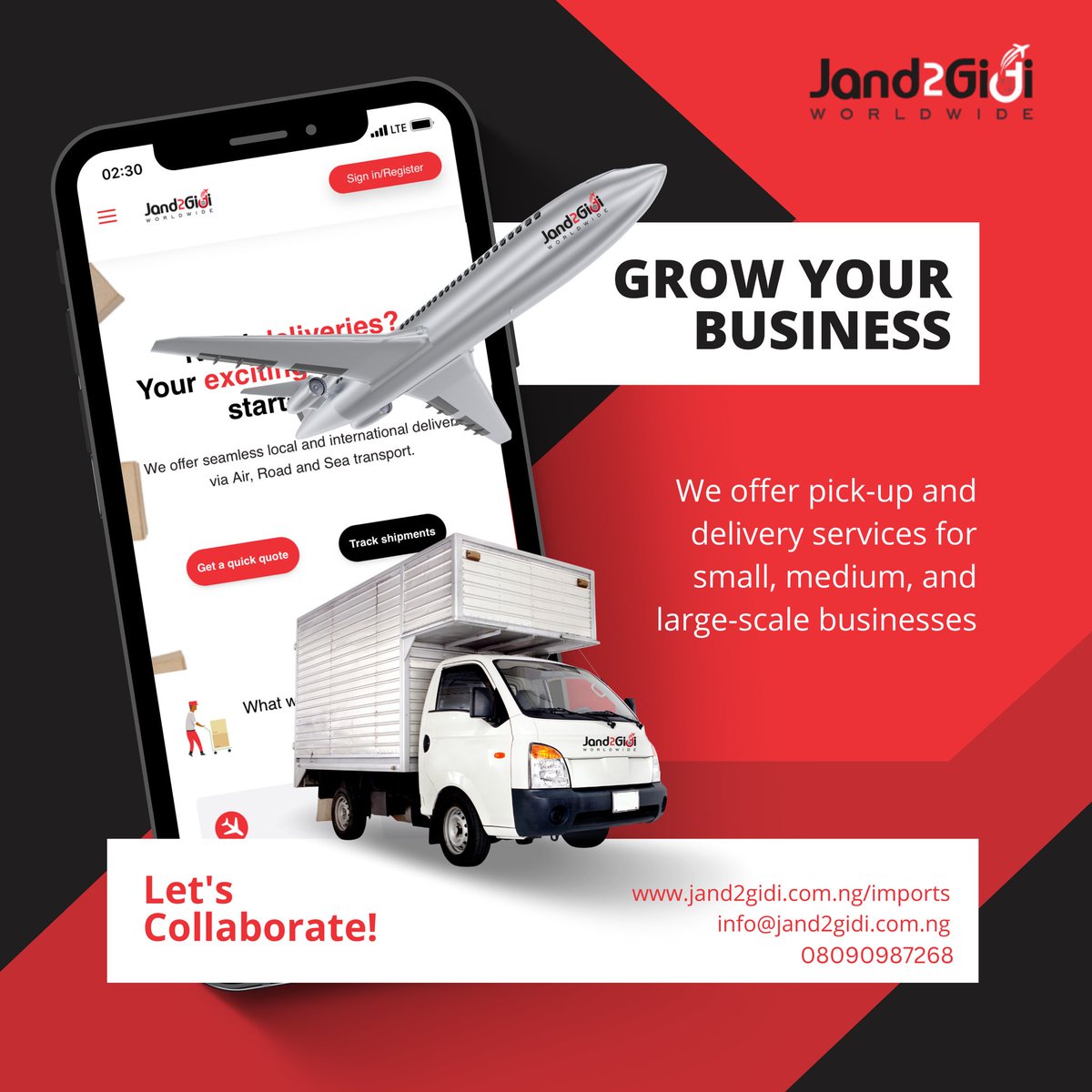 getcargoplug's tweet photo. Are you a business owner, are you looking to take your business to the next level?

Contact us today! We offer a hassle-free delivery service to your customers, whether moving small or large items, we are here to deliver👌
#Jand2Gidi #pickup #deliveryserviceavailable https://t.co/kyGL0ci3Mw