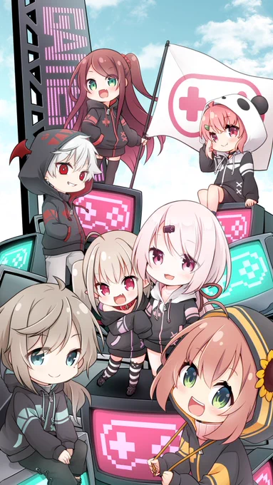 #再掲したらフォロワーが増えるらしい 
ゲマズいっぱい描いた 