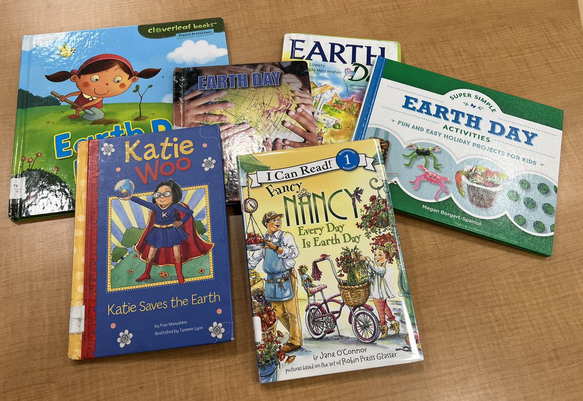 KyleES_library's tweet image. Hey @kespanthers - Earth Day is Saturday! Who needs a read-aloud for their class?