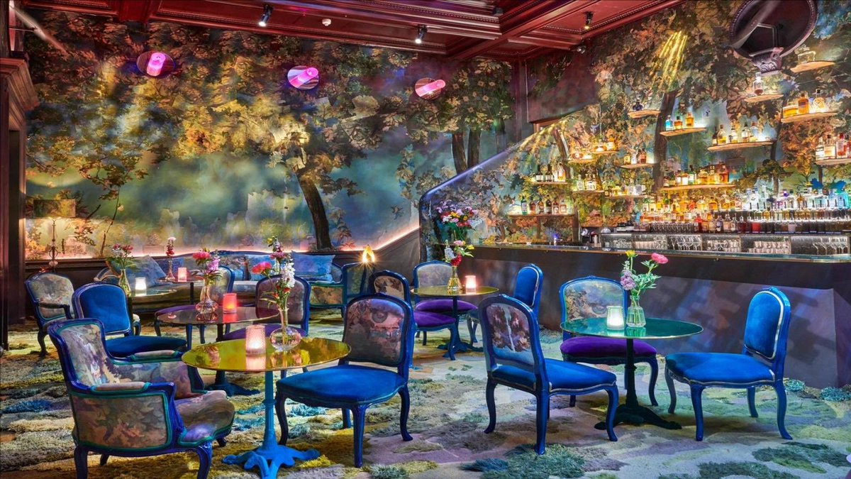 AAHospitality's tweet photo. We’re excited to award 2 AA rosettes to The Glade, @sketchlondon and welcome them to our AA restaurant scheme. 

Our inspector loved the eclectic decor and vibrant style! Do you? 

Book a visit > https://t.co/I5ReJQab2y

#AARosettes #AALatestRated #AARated #London https://t.co/LszuHmGAio