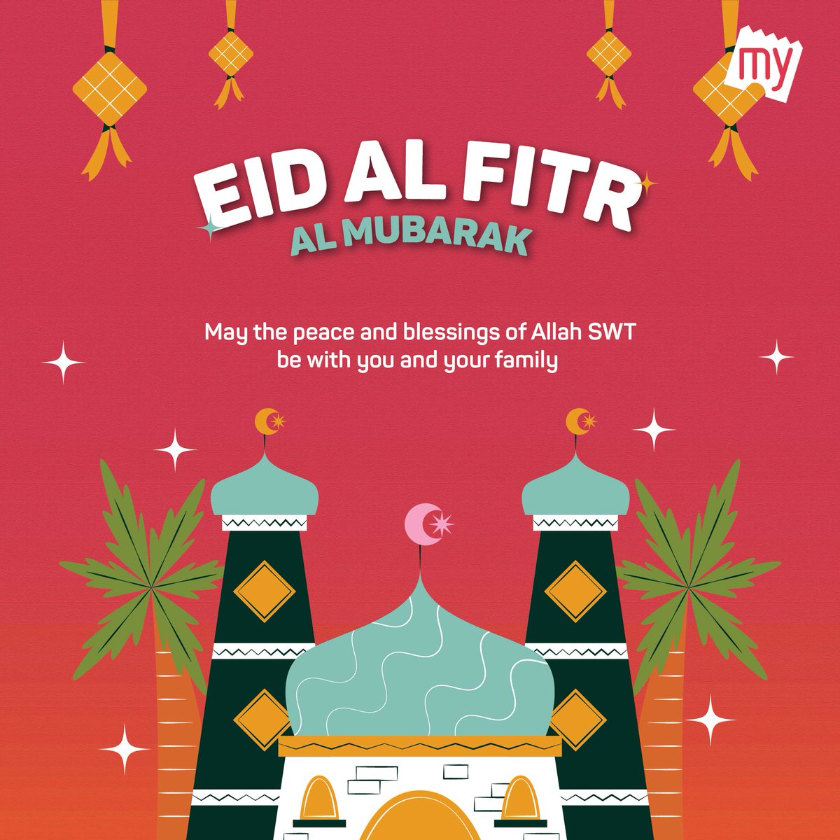 Eid al Fitr Mubarak from BookMyShow family to yours. Wishing you and your family a very happy, prosperous and blissful Eid Day! ✨️

#EidMubarak #BookMyShowSG