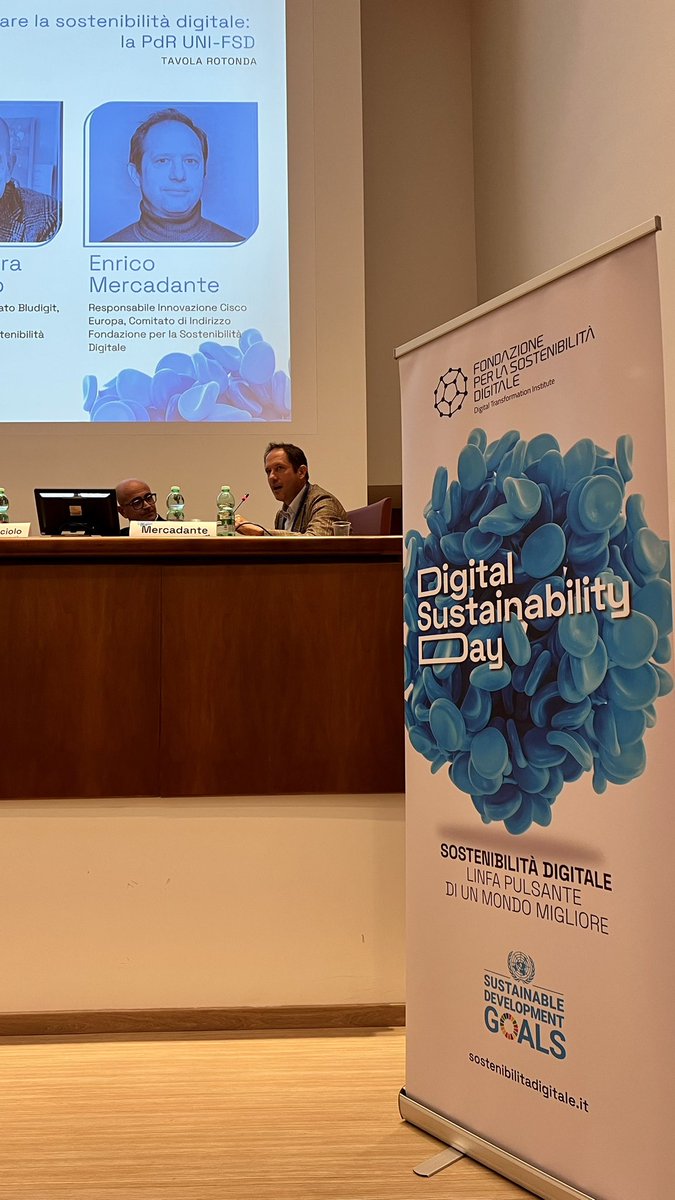 “Oggi le aziende sono costrette ad interfacciarsi con il digitale e la sostenibilità. I KPI definiti da questa iniziativa aiutano a navigare in questo mare e a porsi le domande giuste” 

<a href="/emercada/">enrico mercadante</a>, Responsabile Innovazione <a href="/Cisco/">Cisco</a> Europa.