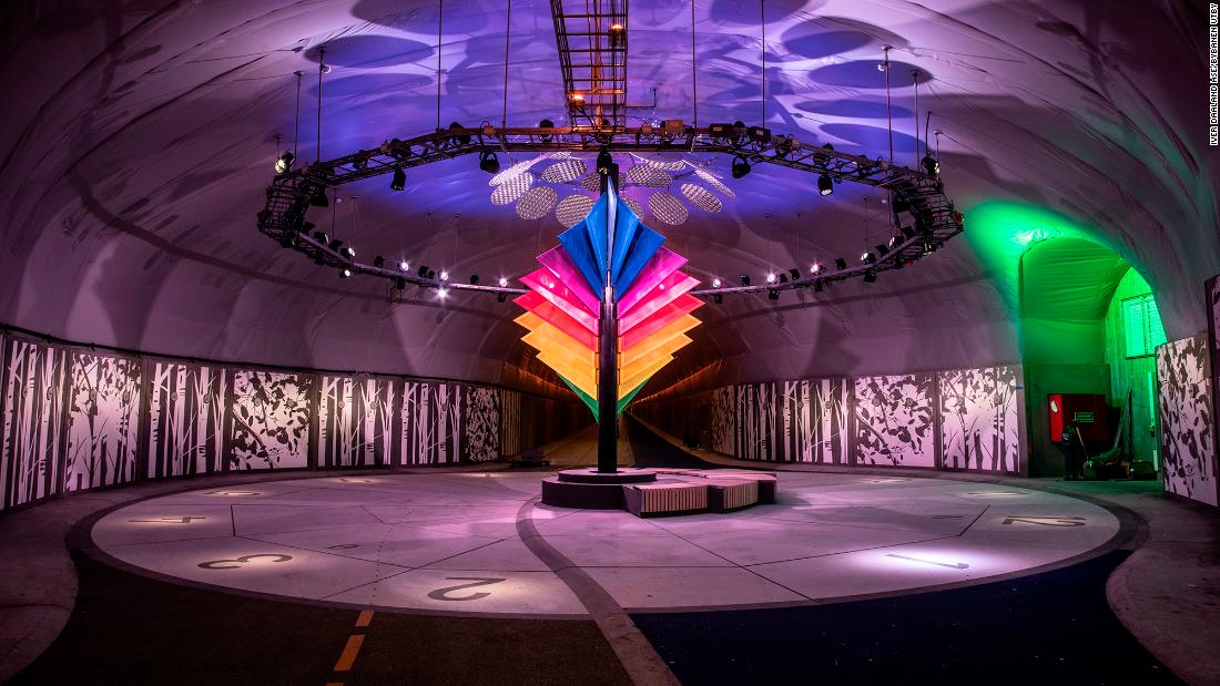 gecko39's tweet photo. 'World's longest' purpose-built cycling tunnel opens in Norway

Maureen O'Hare, CNN
18APR2023

https://t.co/KHb8P119EQ

In Bergen, you can bike through mountain

Race through mountain

Norwegian city just opened purpose-built pedestrian &amp; bike tunnel makers say world's longest https://t.co/O38lLddARG