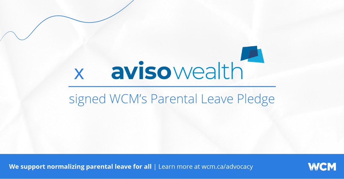 We proudly support @WCMCanada's #ParentalLeavePledge and are doing our part to foster an inclusive work environment through our family leave policies. 

Join us: bit.ly/3LZX44Y