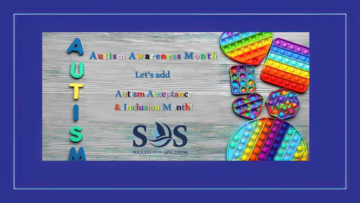 It's Autism Awareness/Acceptance Month!

#AutismAwarenessMonth #AutismAcceptance #AutismAwareness #AutismInclusion #Autism #ABAClinicalDirector #ABATherapyWorks
#BoardCertifiedBehaviorAnalyst #RegisteredBehaviorTechnician #AutisticChildren #NeurologicalDisorder #RBT
#ABAFranchise