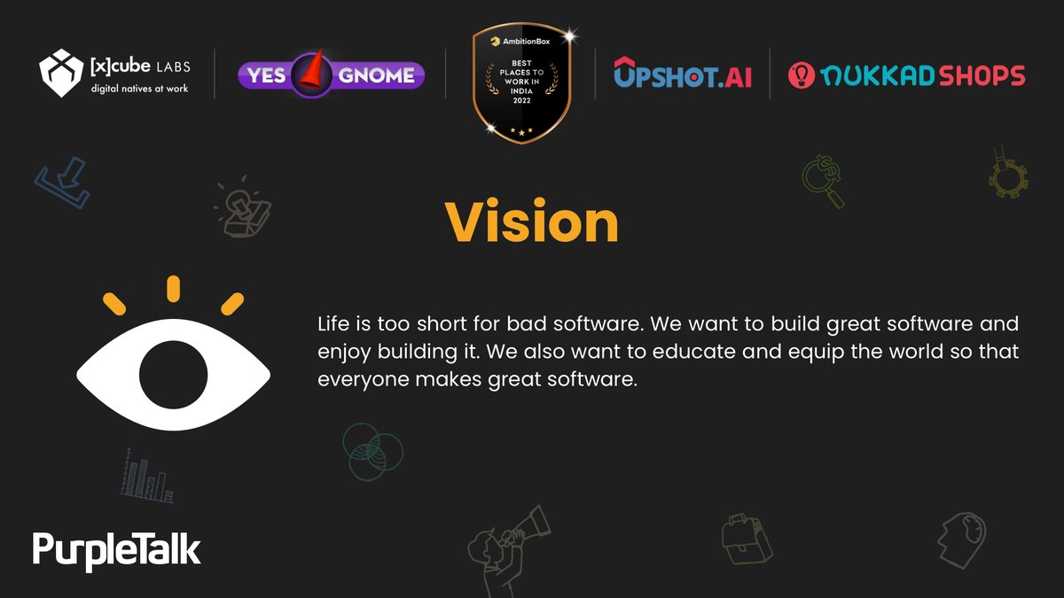 xcubelabs's tweet photo. Every organization is shaped by guiding principles that shape its journey toward success. At [x]cube LABS, we abide by a set of core values that define the way we operate and an enduring vision and mission that helps us stand out and keep pushing the boundaries of innovation.

#purposedriven #shapingtomorrow #Vision #MISSION #corevalues
