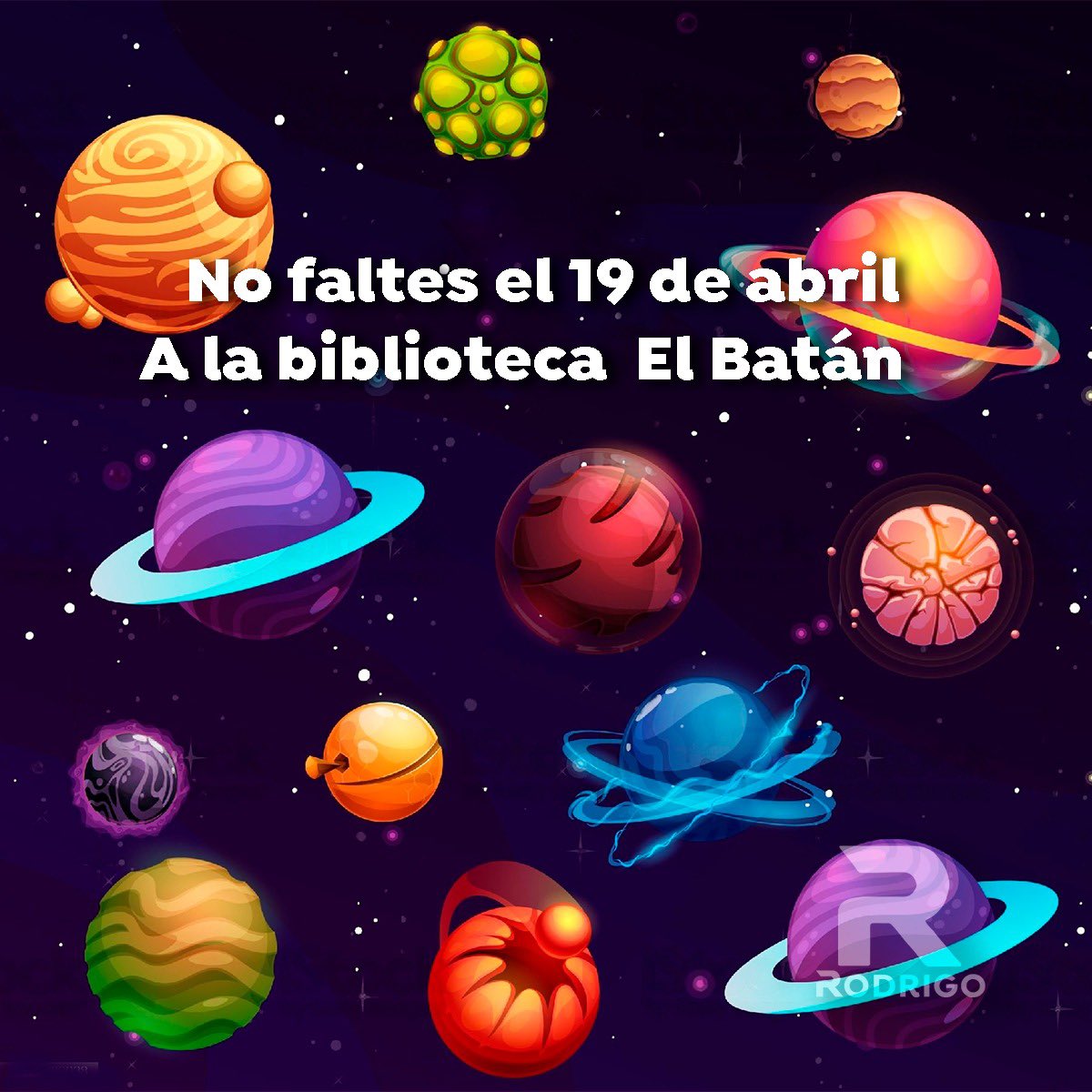 ¿Tus pequeños ya conocen todos los planetas? En este evento podrán conocer cada detalle del increíble espacio, te esperamos en la Biblioteca El Batán de 12:30 a 14:30 horas. #FiestadeabrilenZapopan #Zapopan #LaCiudadDelasNiñasyNiños
