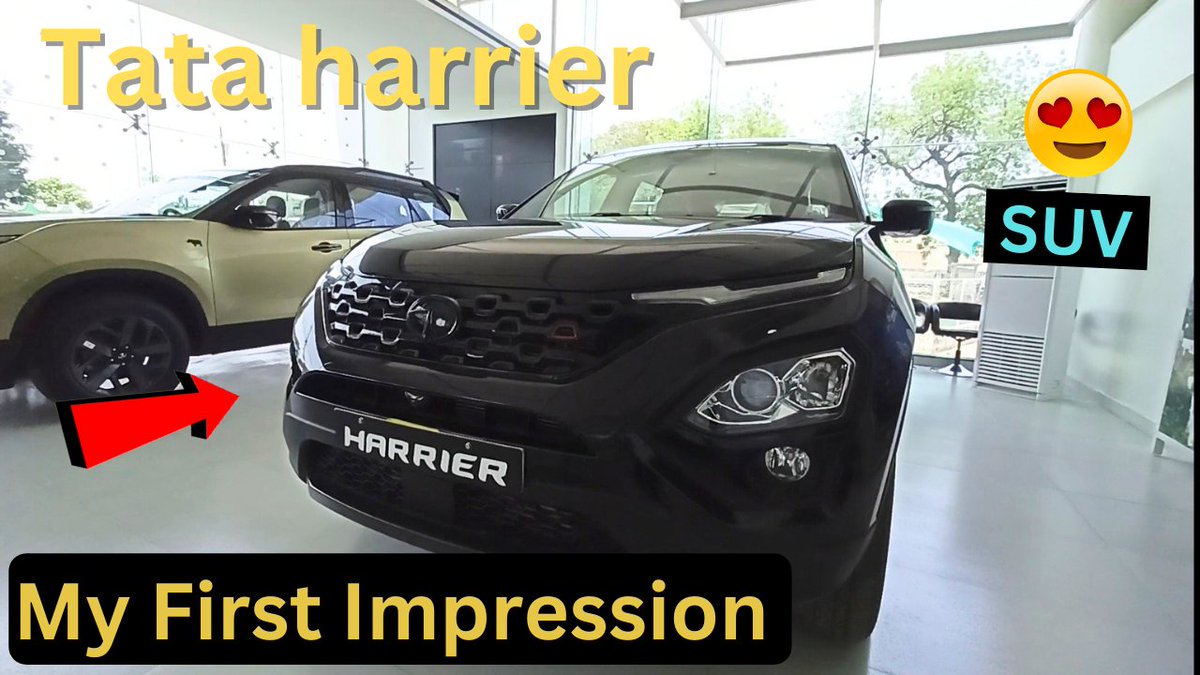 Flyingtrips2019's tweet photo. My FIRST IMPRESSION On Tata Harrier 2023 || पूरा मजा आ गया SUV [ First L... https://t.co/JiGNb9VQrO via @YouTube #FlyingTrips #tatamotors #tataharrierfirstimpression #myharrierewview  #tataharriersuv https://t.co/lqLVnG6tOF