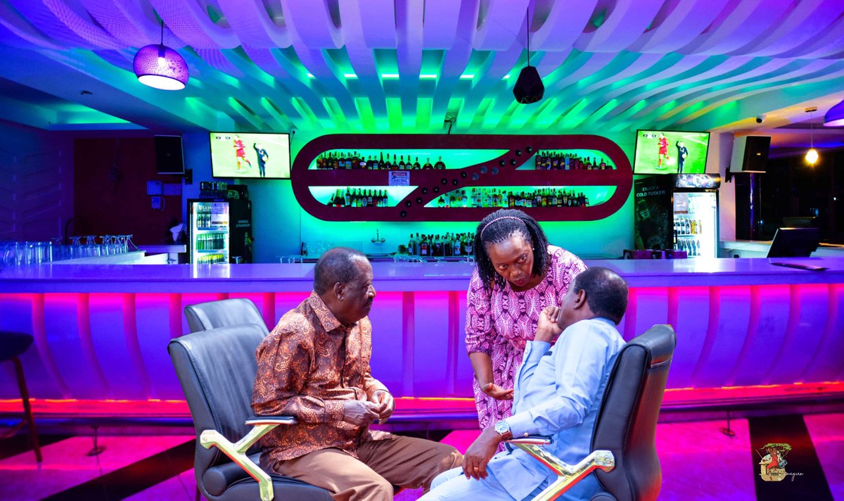 "Jaggermaster ni how much?"

"6,000 na Redbull inakuja 7200"

"Tuletee KC quarter na maji ya tap"