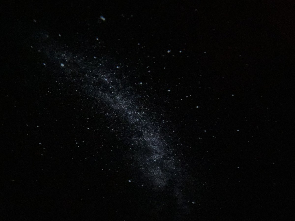 明かりを消したら天井に星空が…
まるでキャンプ場にきたみたいクマねぇ🐻