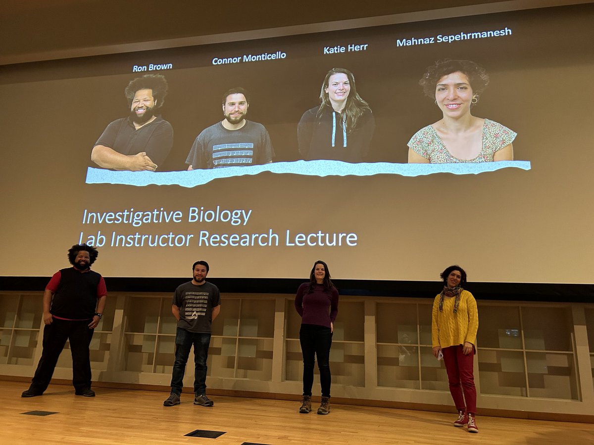 sensitivsci's tweet photo. .@CornellBiolabs taught by 12 @CornellGrad lab instructors. These excellent teachers are also great scientists, conducting research in diverse fields of #biology.
This semester students can see their work in a 3-lecture series & share their enthusiasm for science! #cuinthelab https://t.co/2Wc7sv0dcV